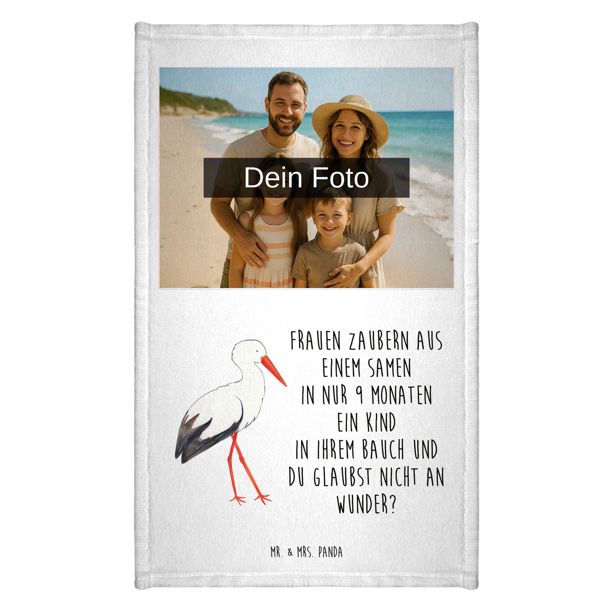 Personalisiertes Foto Gästehandtuch Storch Fotodruck Handtuch, Badetuch mit Foto, Handtuch mit Fotodruck, Handtuch mit Bild, Handtuch mit Fotomotiv, Handtuch mit eigenem Foto, Handtuch mit eigenem Bild, Foto Badetuch, Handtuch mit Foto bedrucken, Handtuch mit Foto, Gästehandtuch Mit Foto, Personalisiertes Handtuch mit Foto, Handtuch bedrucken Foto, Fototuch, Foto Handtuch, Fotogeschenk Handtuch, Foto-Handtuch, Fotohandtuch, Handtuch selbst gestalten Foto, Foto auf Handtuch, Lustige Sprüche, Tiere, Tiermotive, Gute Laune, Schwangerschaft, Geburt, Schwanger, Babybauch, Mütter, Mutter, Störche, Storch, Baby, Mutter Werden