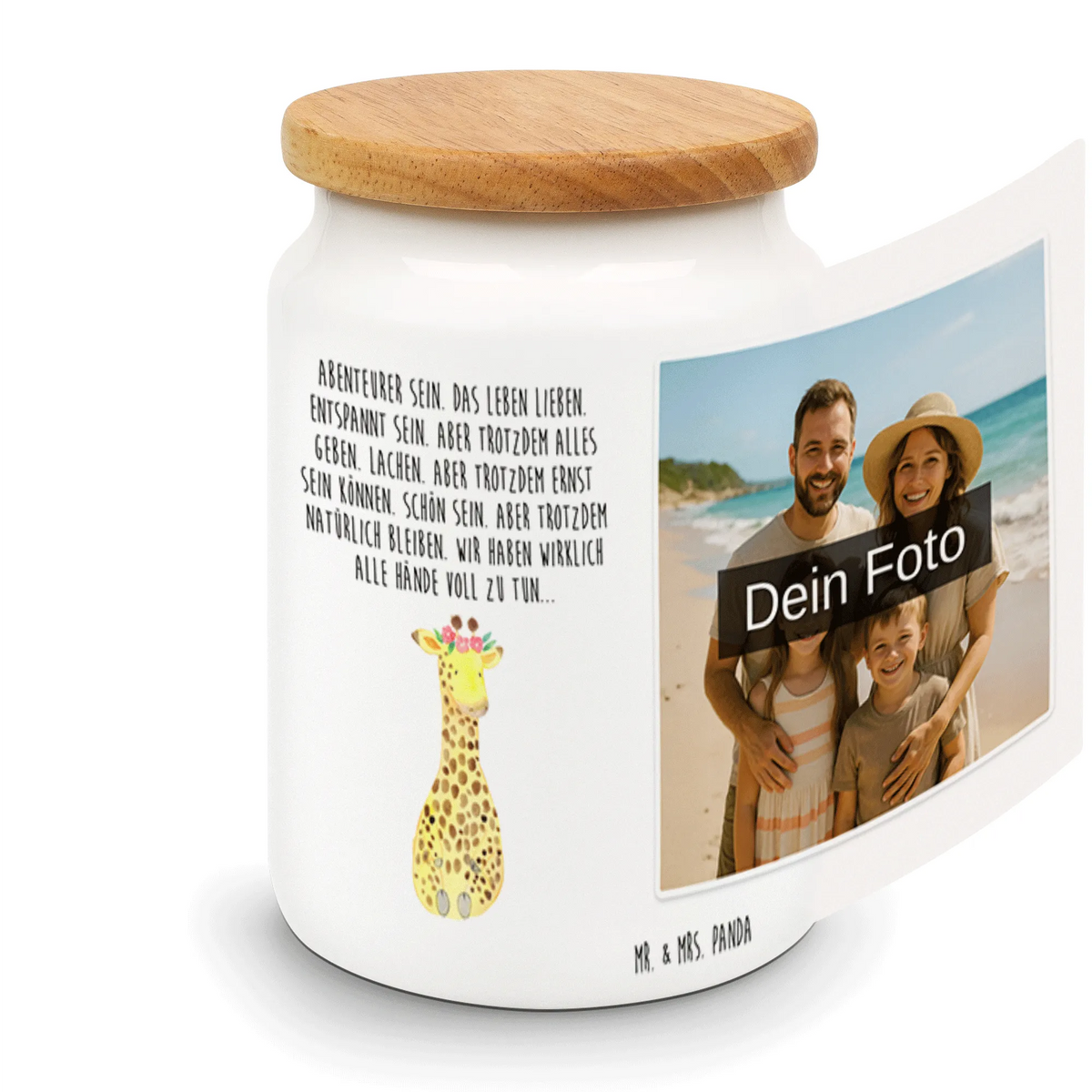 Personalisierte Foto Vorratsdose Giraffe Blumenkranz Gebäckdose mit Foto, Fotodose, Dose mit Foto, Personalisierte Keksdose, Dose mit Fotodruck, Keksdose mit Foto, Personalisierte Keksdose Foto, Fotogeschenk Dose, Keramikdose mit Bild, Keramikdose Foto, Foto Gebäckdose, Fotodose mit Deckel, Dose Bild bedrucken, Foto Plätzchendose, Foto Keksdose, Vorratsdose Bedrucken Lassen, Fotogeschenk Keksdose, Keksdose Bild, Keksdose personalisiert Foto, Foto Vorratsdose, Vorratsdose Mit Foto, Vorratsdose Mit Bild, Fotodruck Keksdose, Personalisierte Fotodose, Küchenbox Mit Bild, Foto Dose, Vorratsdose Foto, Afrika, Wildtiere, Selbstliebe, Blumenkranz, Freundin, Abenteurer, Giraffe