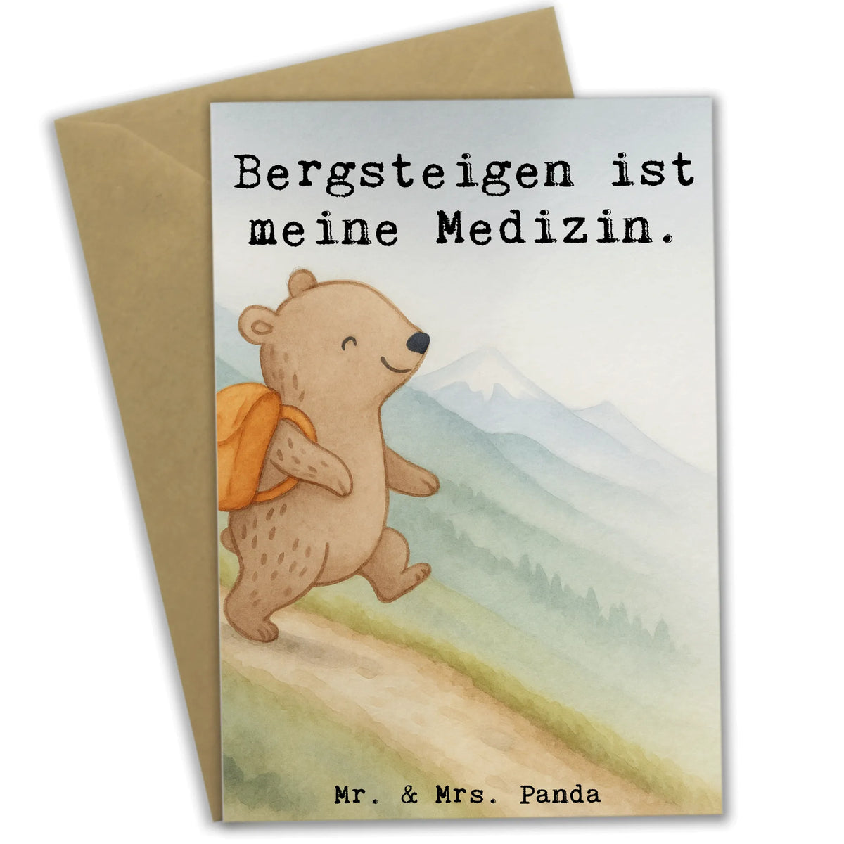 Grußkarte Bär Bergsteigen Design kommunionskarte, weihnachtskarten, spruchkarte, vatertagskarte, osterkarten, abiturkarte, Motivkarte, Glückwunschkarte, babykarte, glückwunschkarten, hochzeitskarten, osterkarte, Beileidskarte, Grußkarte, dankeskarten, neujahrskarte, einladungskarten, valentinstagskarte, firmungskarte, genesungskarte, Grußkarten, jubiläumskarte, Klappkarte, Geschenk, Schenken, Sport, Sportart, Hobby, Danke, Dankeschön, Auszeichnung, Gewinn, Sportler, Alpinismus, Bergsteigen, Wandern, Trekking, Alpinwandern, Bergsport