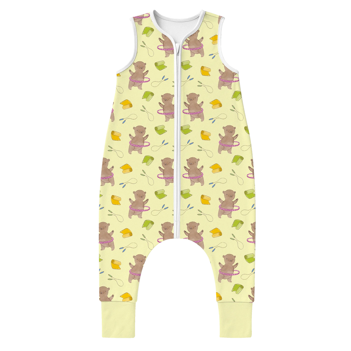Strampler Baby Bär Reifentanz Muster