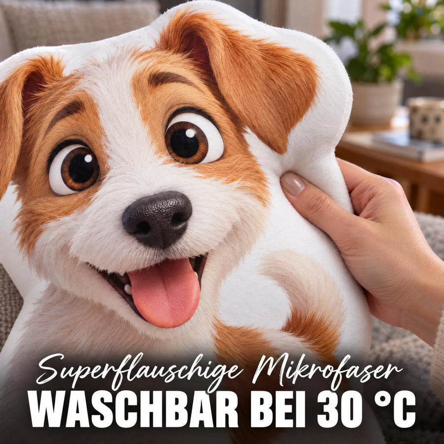 Vom Foto zum Kuschelkissen