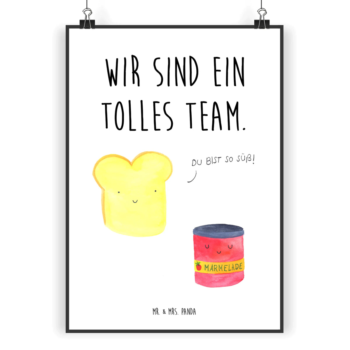 Poster Toast Marmelade
