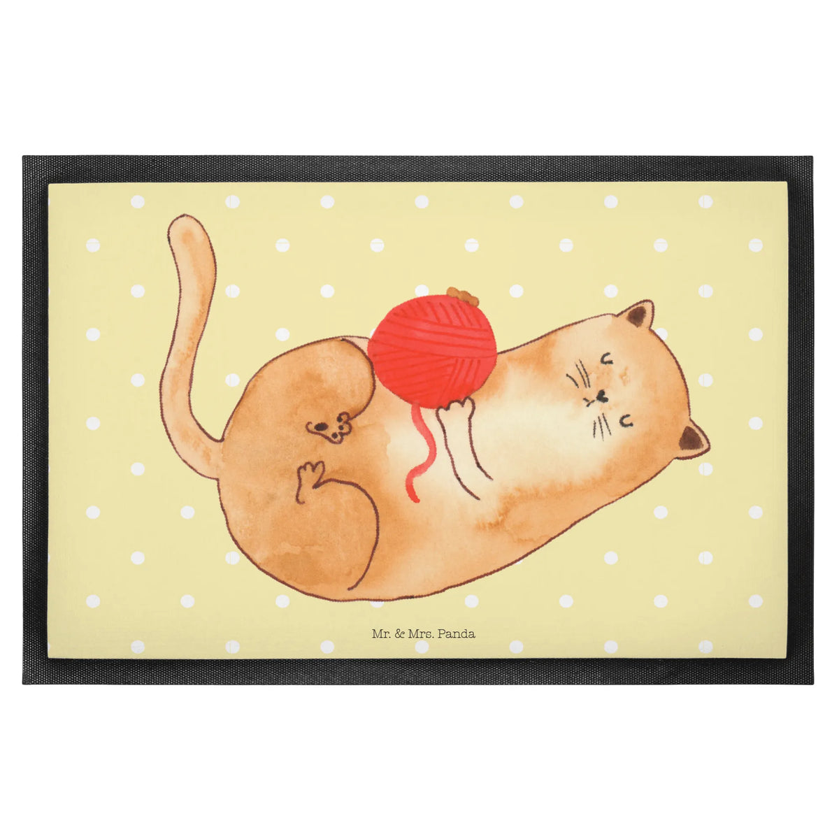 Fußmatte Katze Wolle
