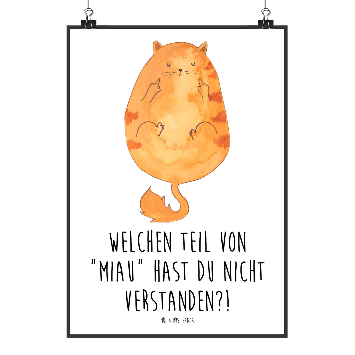 Poster Katze Mittelfinger wandkunst, Wanddekoration, typografie poster, drucke, Bild, Designposter, Wandschmuck, grafikposter, Deko Poster, wanddeko, Panda Poster, Plakat, wanddruck, Kunstdruck, Wandbild, Mr. & Mrs. Panda Poster, Design Poster, Posterdruck, Deko Bild, Wanddeko Bild, kunstdruck poster, kunstposter, Katzenartikel, Katzenfan, Katzendeko, Katzenprodukte, Katzenfreund, Katzenmotive, Katzenliebhaber, Katze, Katzenliebhaberprodukte, Katzensouvenirs, Katzenmotiv, Katzenaccessoires, Mietze, Katzen, Cats, Kater, Cat