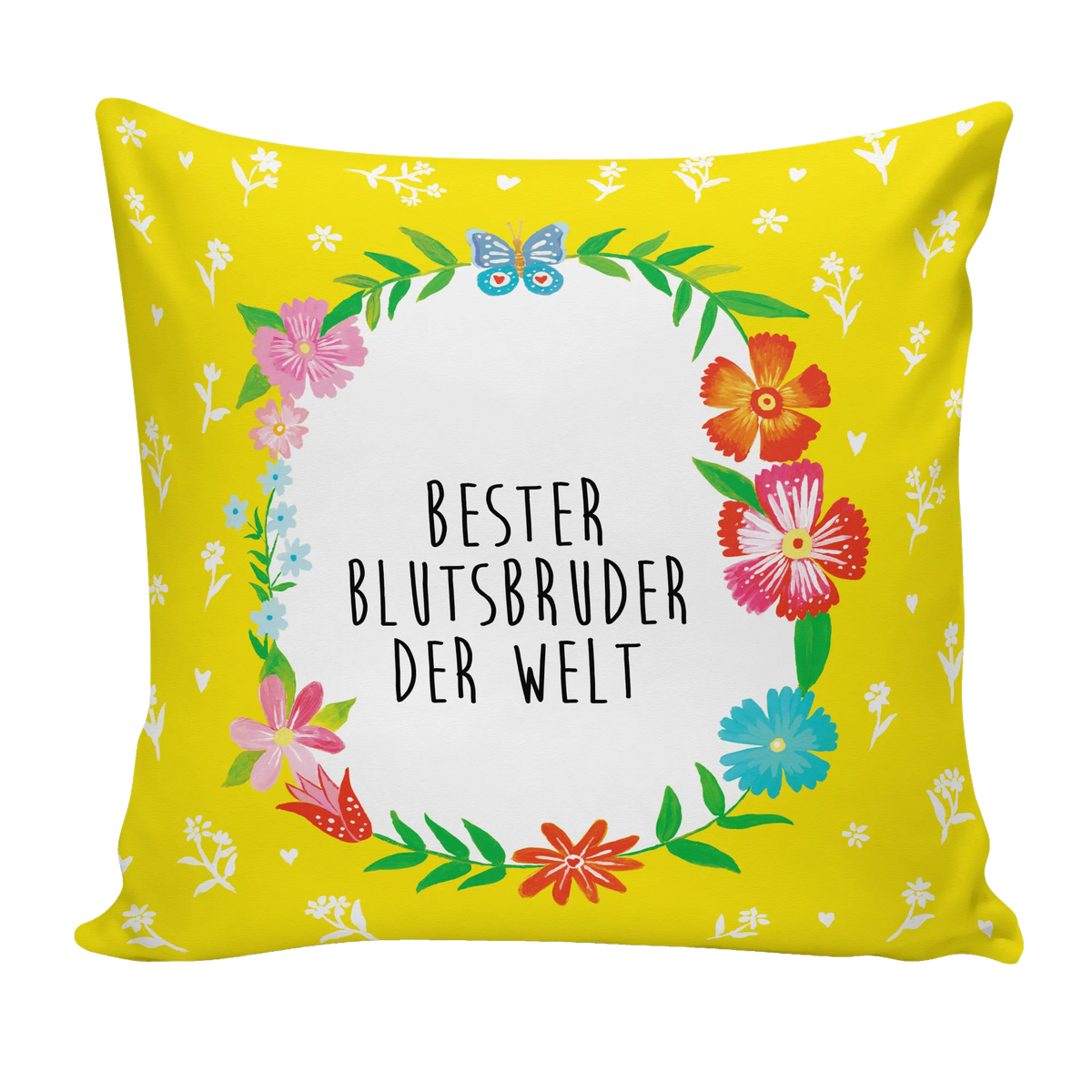 Cushion Blutsbruder sofa, Pillow, 40x40, pillow case, couch, fluffy, settee, soft, cushion, pad, bedroom, 40 x 40, bed, pillows, Flowers Love Flower