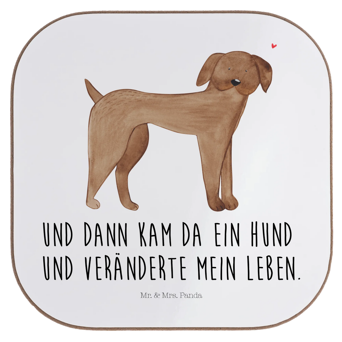 Square coaster Dog mastiff