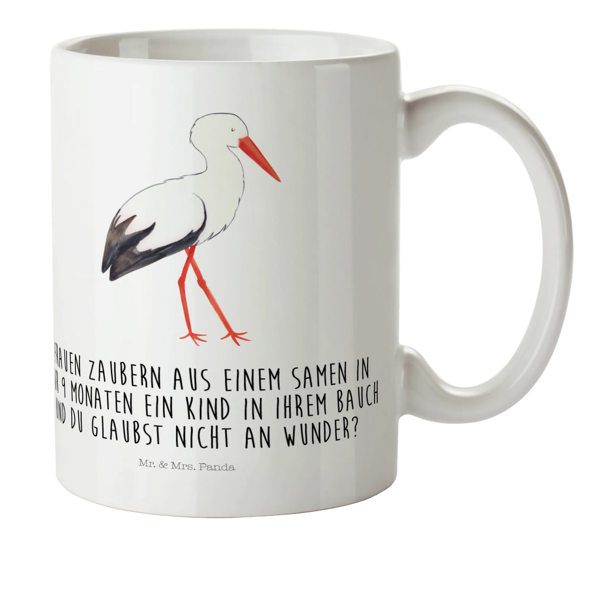 Kindertasse Storch