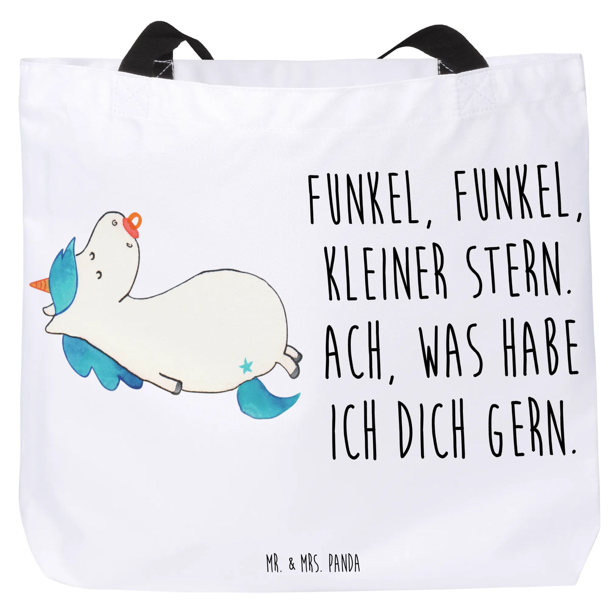Shopper Einhorn Sternchen