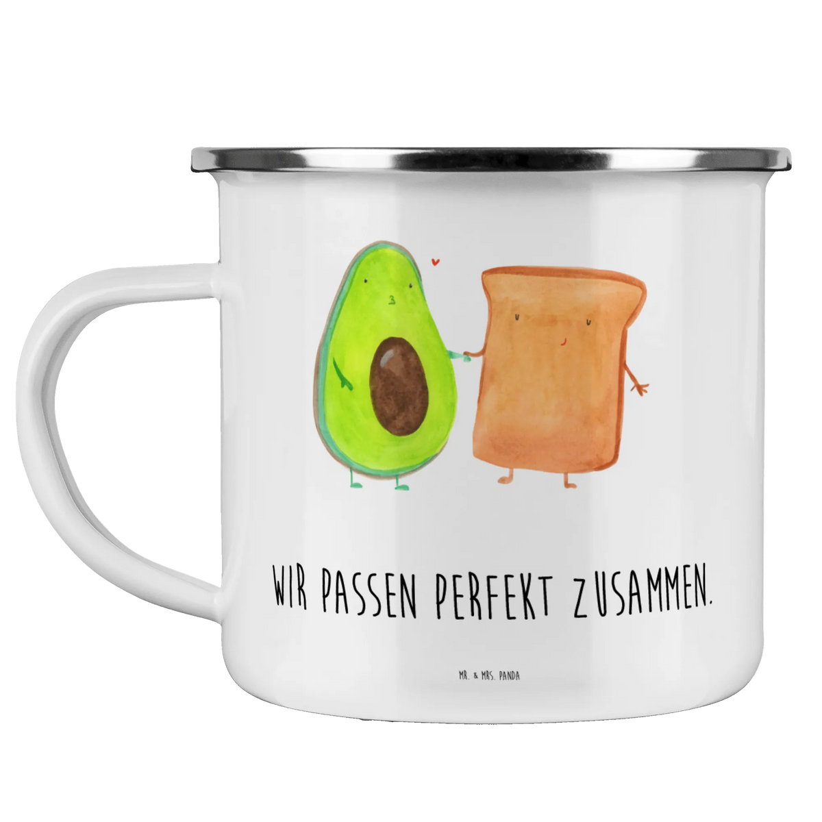 Camping Emaille Tasse Avocado Toast Campingbecher, Reisebecher, Teetasse, blechbecher, wanderbecher, Emaille Tasse, Emailletasse, Haferl, Pott, Outdoor Becher, metallbecher, Campingtasse, Emaille Becher, emaillebecher, Blechtasse, Tasse Emaille, becher emaille, wandertasse, Motivtasse, Kaffeepott, Teebecher, outdoortasse, reisetasse, Outdoor Tasse, Veggie, Avocado, Vegan, Gesund, Jahrestag, Hochzeitsgeschenk, Verlobt, Freund, Liebespaar, Jahrestagsgeschenk, Verlobungsparty, Hochzeit, Toast, Toastbrot, Pärchen, Freundin