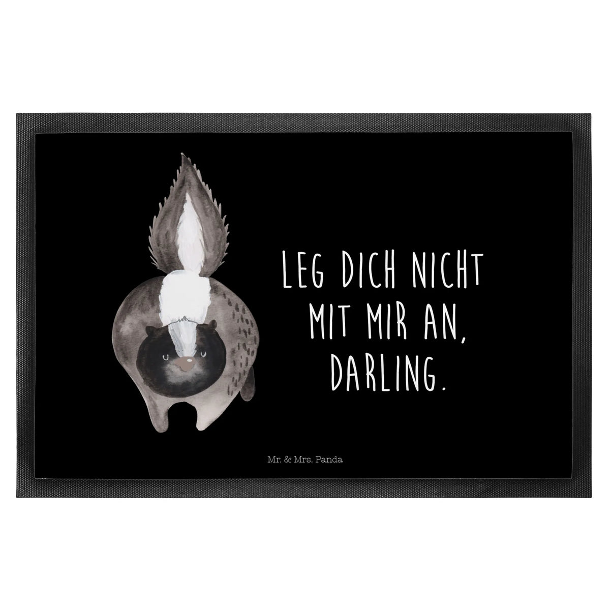 Fußmatte Stinktier Angriff