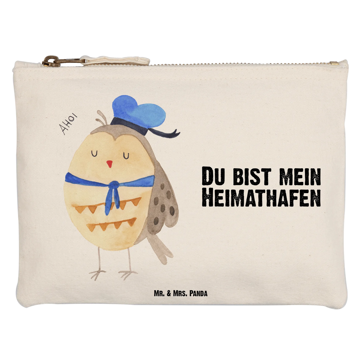Schminktasche Eule Matrose