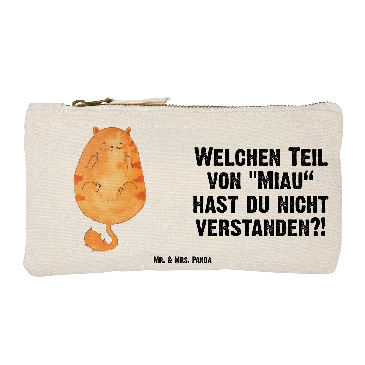 Schminktasche Katze Mittelfinger toiletry bag, kosmetiktäschchen, Make-Up Tasche, beauty tasche, aufbewahrungstasche, pencil case, Schulmäppchen, Waschbeutel, Schminktasche, Etui, Kosmetikbeutel, Kosmetiktasche, Schminkbeutel, Stoffbeutel, Federtasche, Beauty Bag, aufbewahrungsbeutel, beauty case, Schminktäschchen, Kulturbeutel, Mäppchen, Waschtasche, Stiftemäppchen, Baumwolltasche, Pinseltasche, Täschchen, utensilientasche, Schlampermäppchen, Federmappe, Kulturtasche, Baumwollbeutel, Schlamper, Pouch, Stifteetui, Katzenprodukte, Katzenmotiv, Katzenaccessoires, Katzenartikel, Katzenfan, Katzenfreund, Katzenmotive, Katzenliebhaberprodukte, Katzenliebhaber, Katzendeko, Katze, Katzensouvenirs, Cat, Katzen, Mietze, Cats, Kater