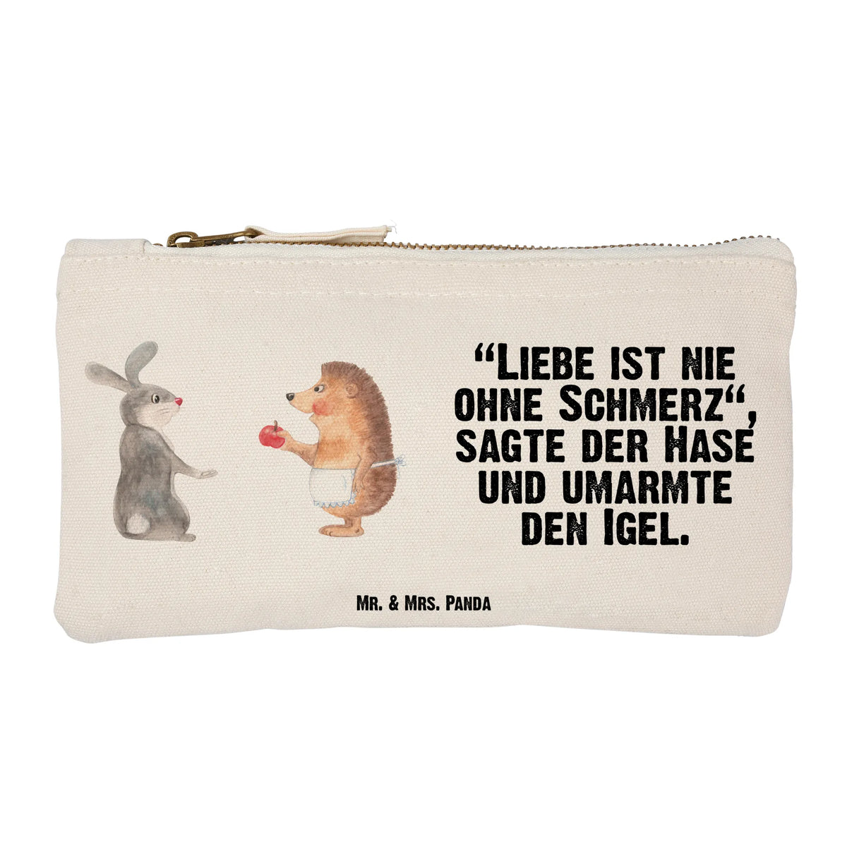 Schminktasche Hase Igel