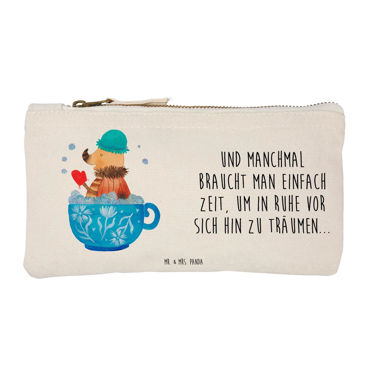 Schminktasche Motte Schaumbad