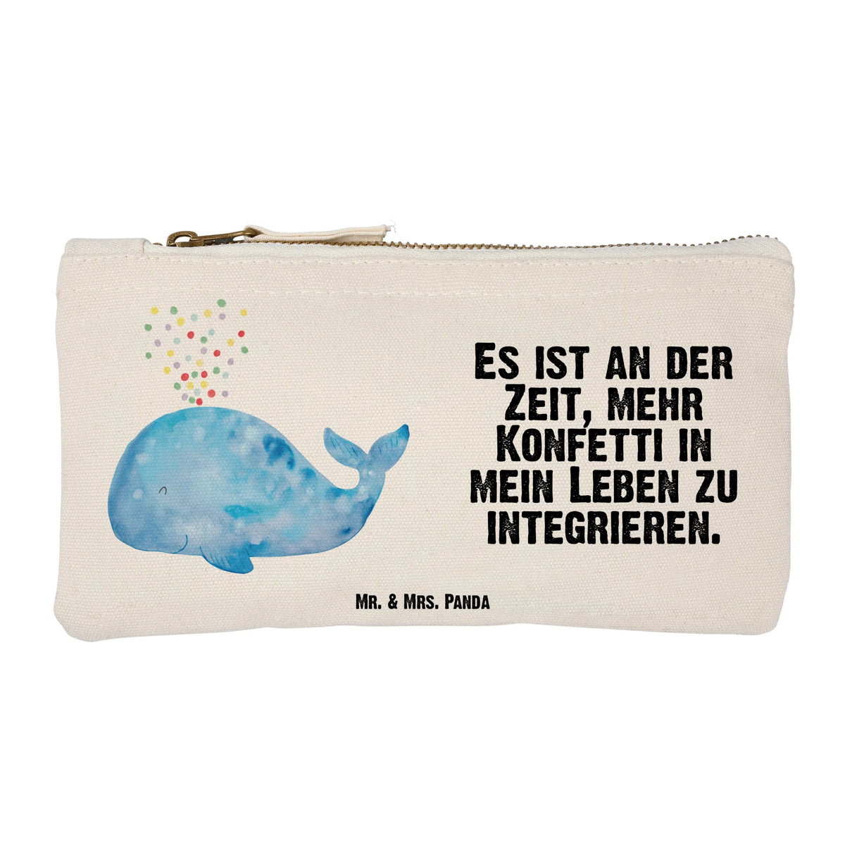 Make-up bag whale confetti Seafood, reef, narwhal, crocodile, whale, shrimp, vacation, shells, sea urchin, gifts for seafood lovers, water world, underwater animals, lobster, ocean, gift ideas, underwater world, deep sea, platypus, seafood fans, aquatic animals, corals, seafood decoration, seafood posters, manatee, diet, whales, losing weight, new beginning, Whale, birthday, period of life, separation, confetti, new start