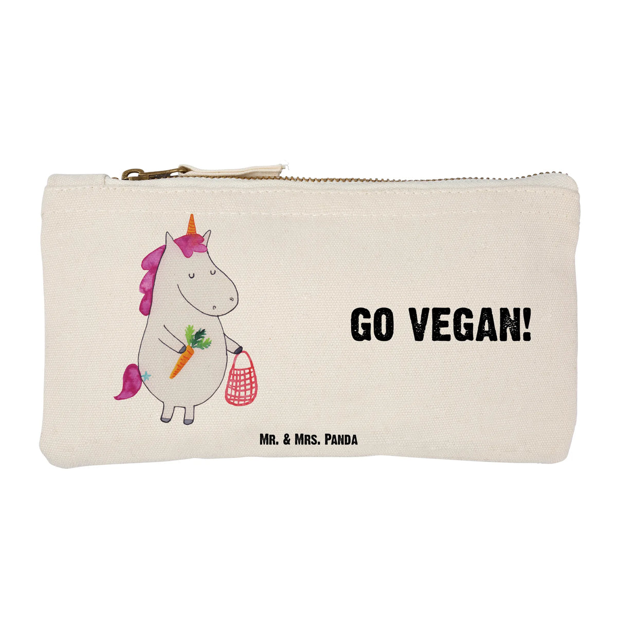 Make-up bag unicorn Vegan